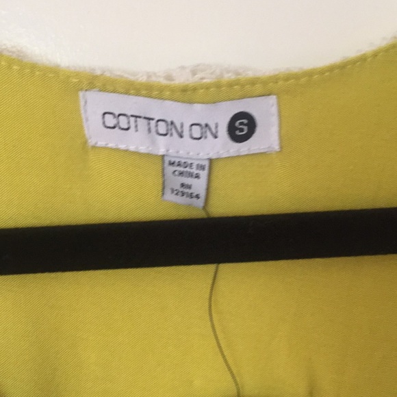 Cotton On Contrast Lace Shift Dress, Size s - Picture 4 of 5